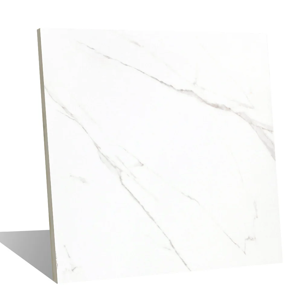 
Foshan china 60x60 cm glossy marble look full polished glazed ceramic floor tile for Interior 