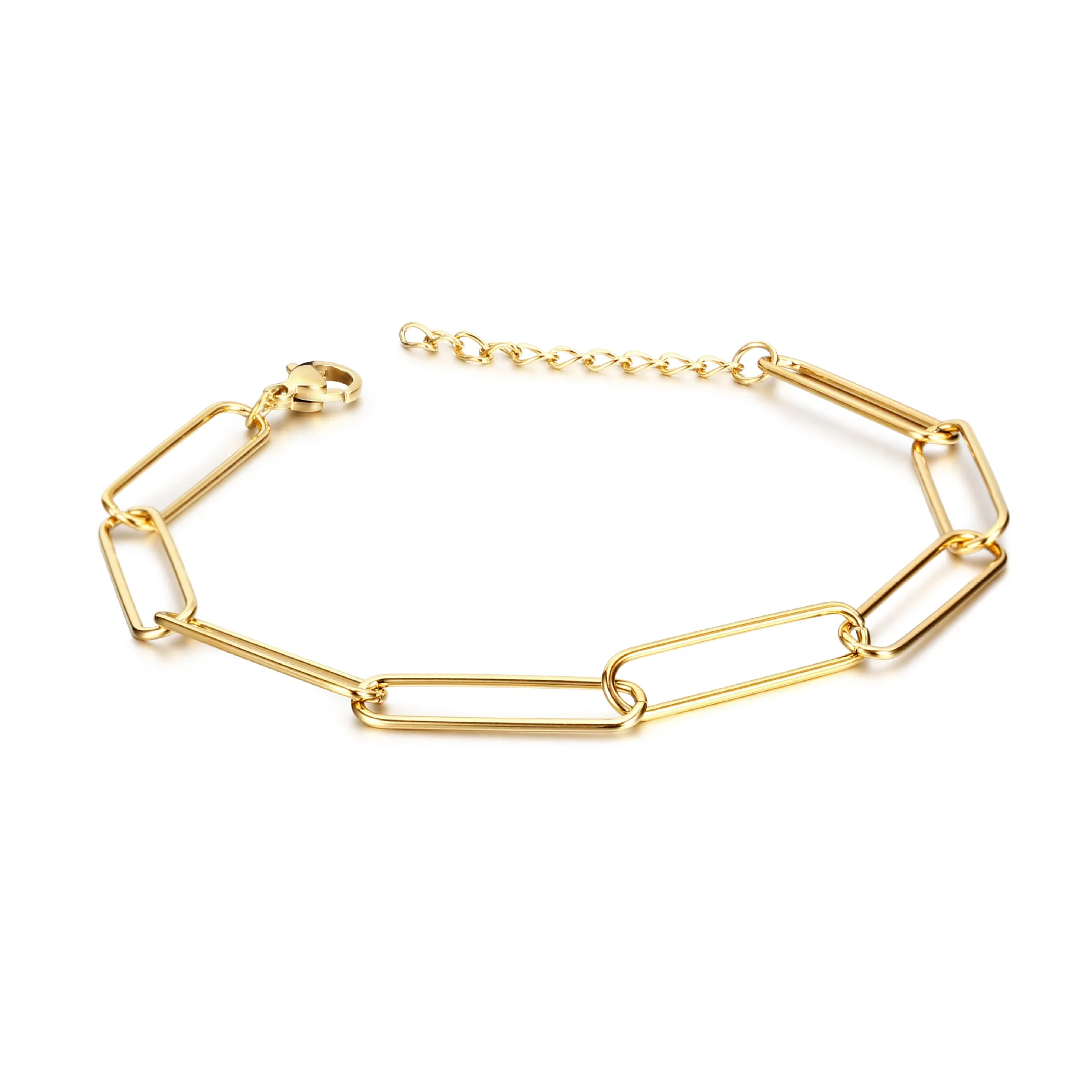

Wholesale Luxury Band Gold Link Choker Chain Necklaces