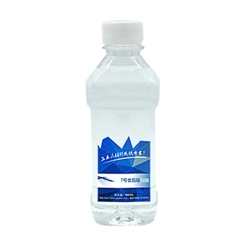 
7# Food Grade Light Liquid White Mineral Oil White Oil for for Food Processing Lubricant and Demoulding Machine 