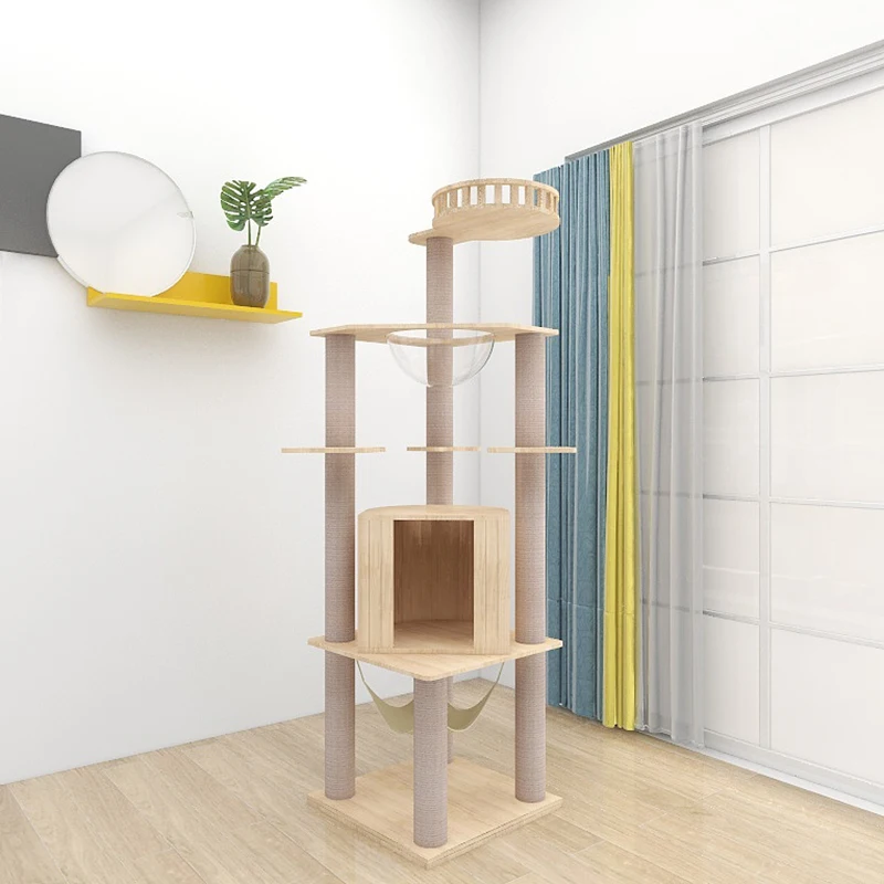 

A-15 Various Styles pet tower deluxe trees popular cat tree, Picture