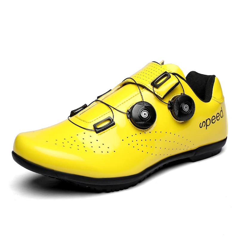 

High Quality Low Price Peloton Bike Road Racing Cycling Shoes for Men And Women, Black,red,yellow