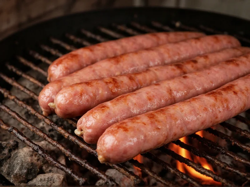 Pork Sausage Cooking Temp: The 160°F Safety Standard