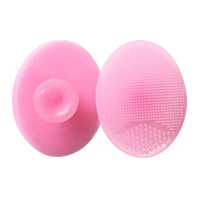 

Soft Silicone Face Cleansing Brush Beauty Facial Wash Pad Exfoliating Blackhead Remover Skin Deep Massager Face Care Tool, Customized color