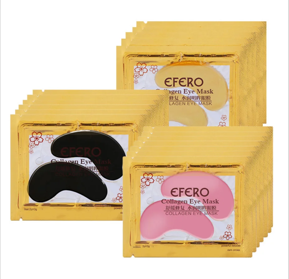 

EFERO Green Tea Collagen Crystal Eye Mask repair eye skin,hydrating,relieve eye dryness
