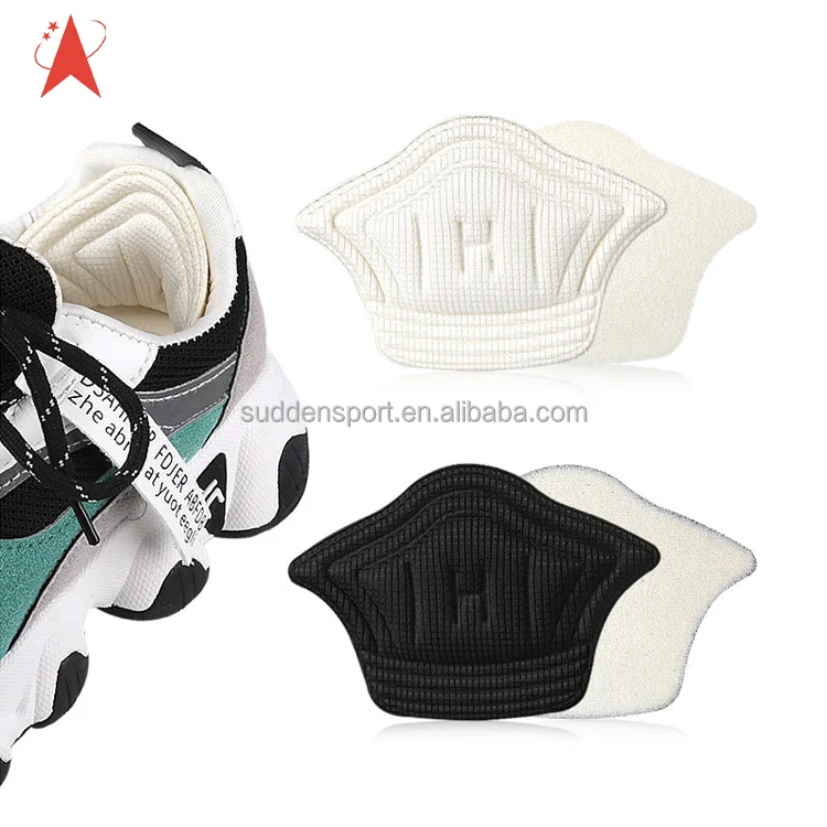 

Hot Sale Soft Foam Shoes Back Heel Anti-friction Protector Cushion Pads Narrow Shoe Size, Black,white