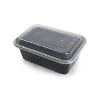 

BPA- Free meal prep 1 compartments flexible lid food container