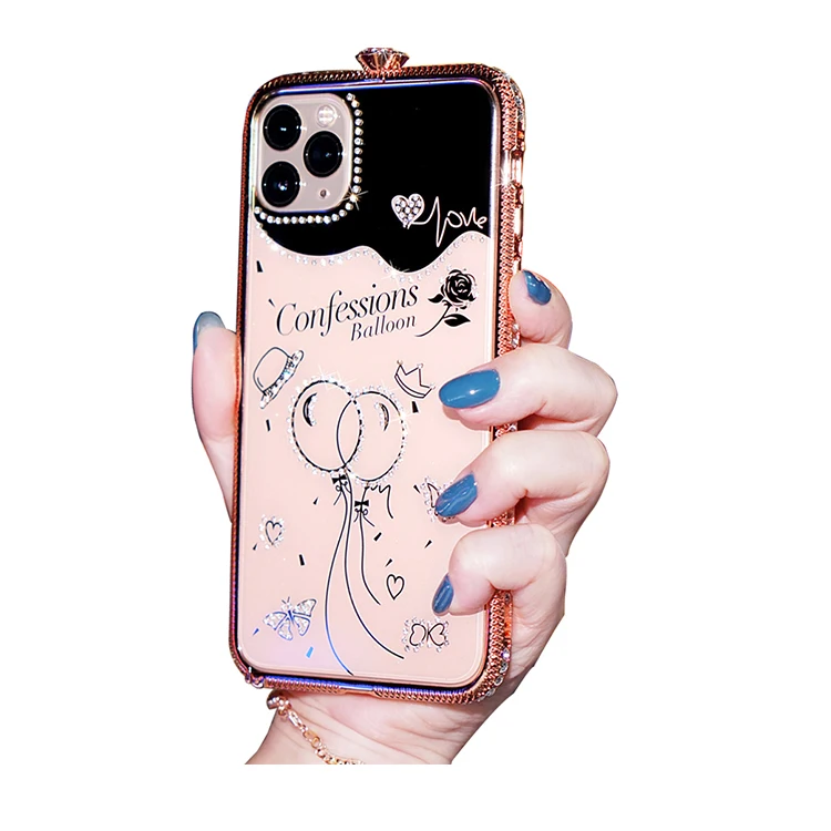 

P0051-1 New arrival luxury fashion metal+decal mom modular frame phone case for iphone 6p, 4 colors