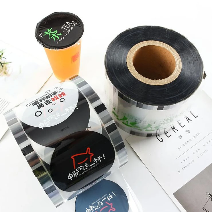 
Customized Laminated Bubble Tea/Yogurt Cup Sealing Film For Plastic/Paper Cup 