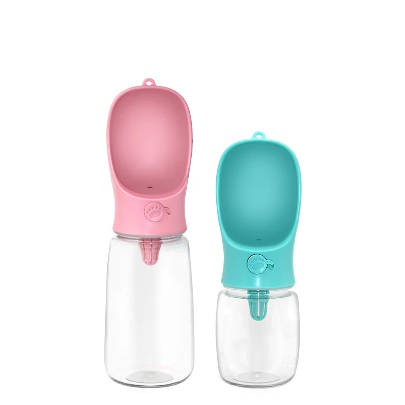 

Amazon Hot Sale Plastic Outdoor Travel Drinking Portable Pet Dog Water Bottle, Customized color