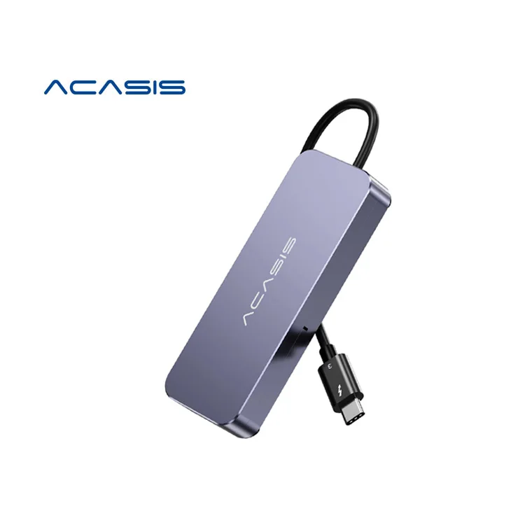 

Acasis Thunderbolt 3 Mobile Enclosure M.2 NVME Solid State SSD Notebook Desktop External Shell Type C 40Gbps High-Speed