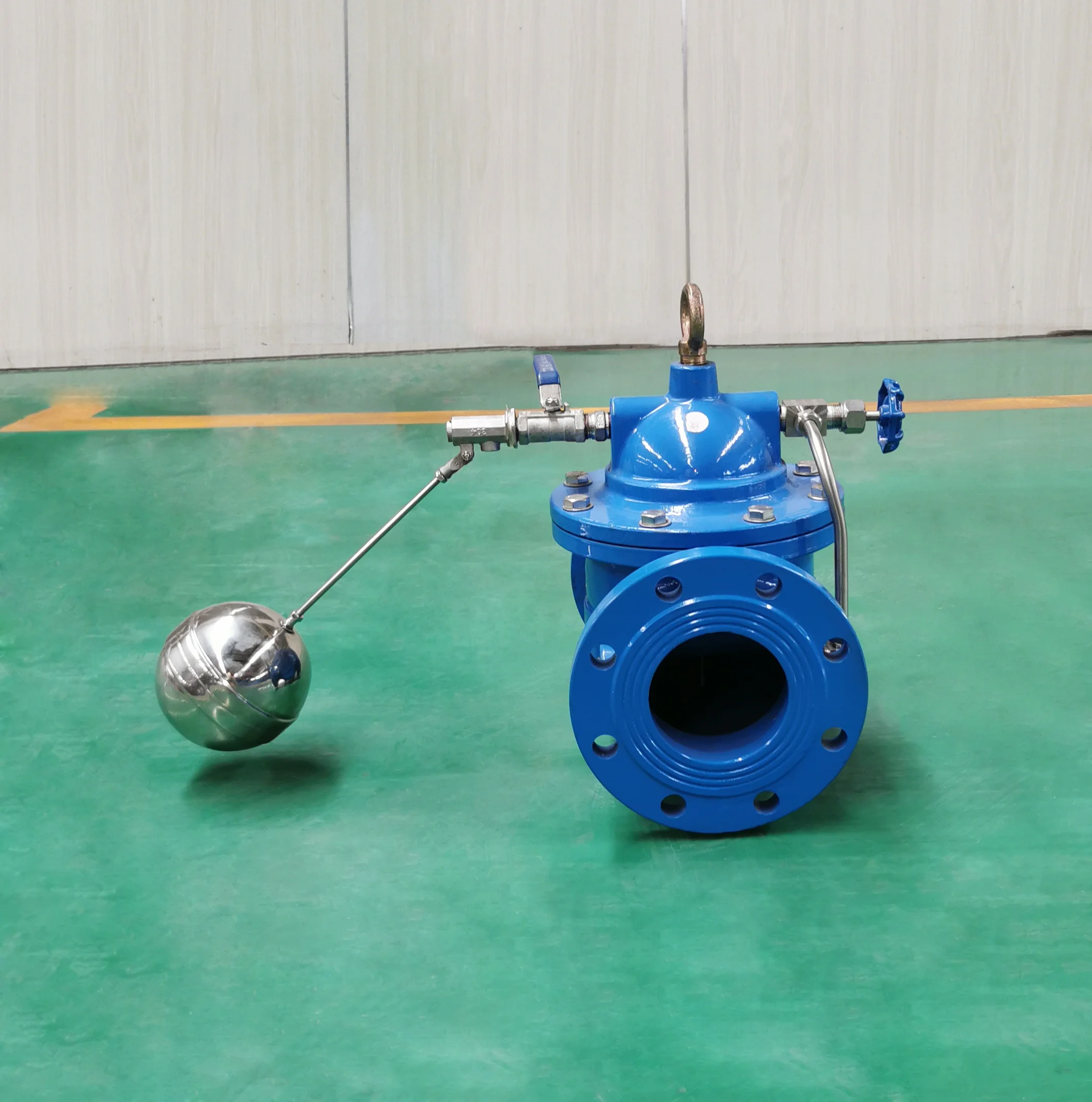 Dn100 Pn16 Cast Iron Hydraulic Float Valve Ball Remote Control Valve