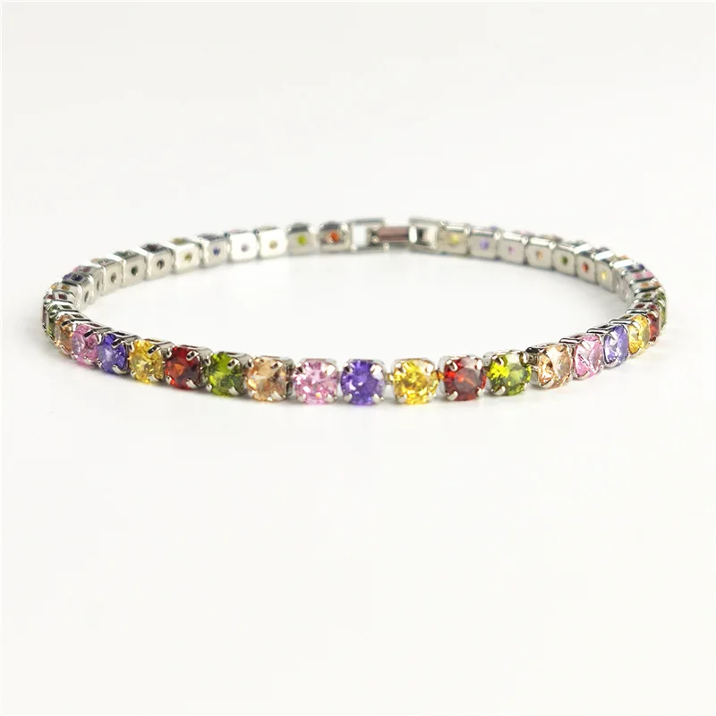 

Korean fashion copper micro inlaid zircon bracelet trendy bracelets women bracelets bangles, Picture