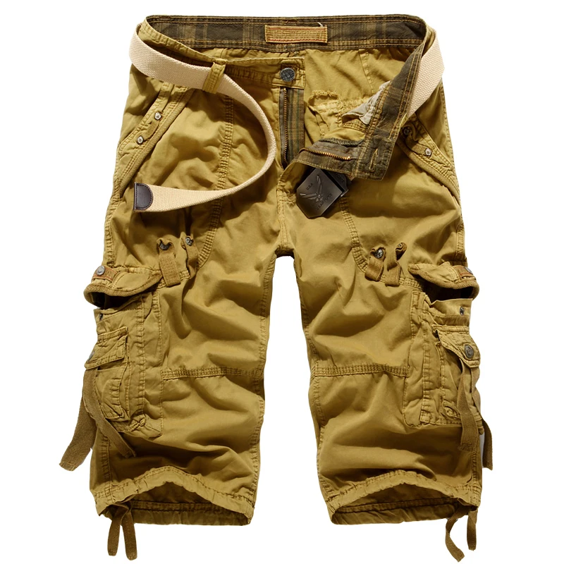 

New men's tooling Capris in summer 2020 large Multi Pocket casual shorts wholesale