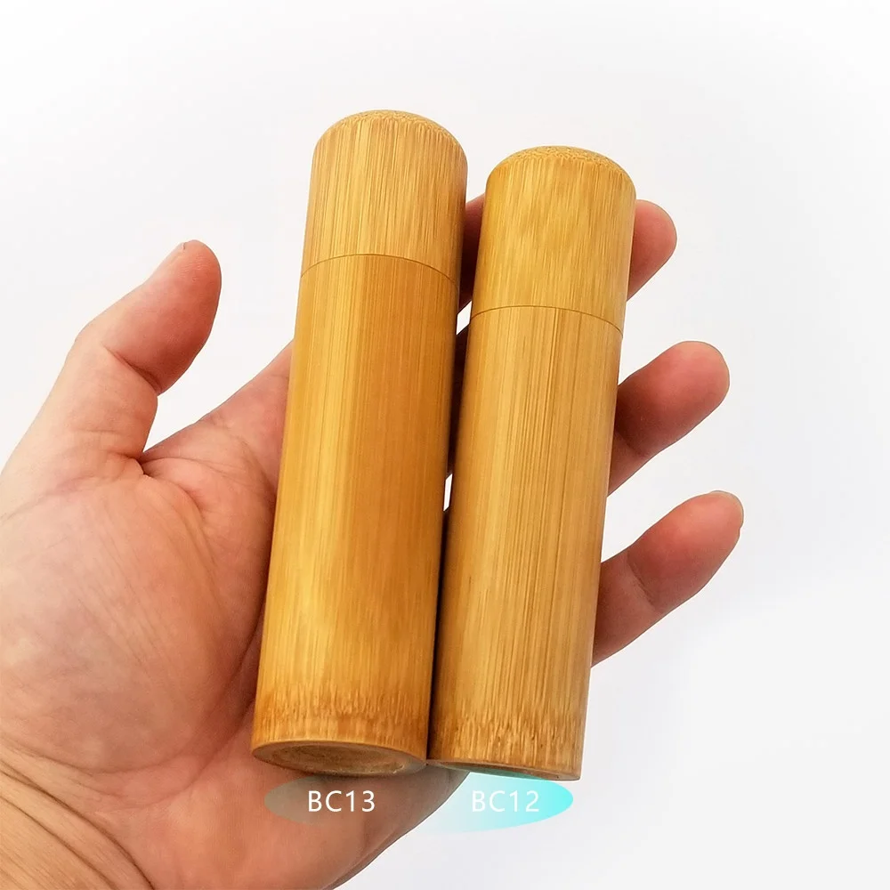 

Custom Logo Bamboo Cigar Tube Biodegradable Bambu Cigar Case