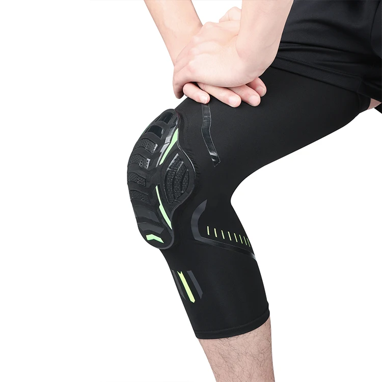 

Factory Price Running Basketball Sports Protective Knee Support Braces Knee Compression Support Sleeve, Black,white