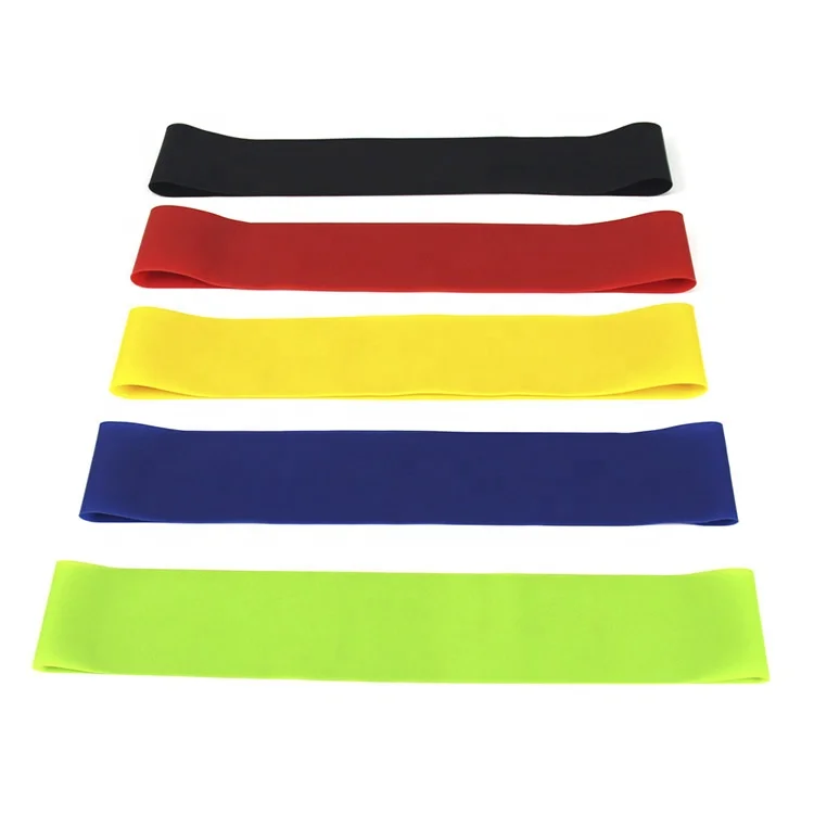 

Low MOQ Multi Color OEM Good Quality Loop Multi Color Gym Fitness TPE Resistance Bands for Arm Shaping