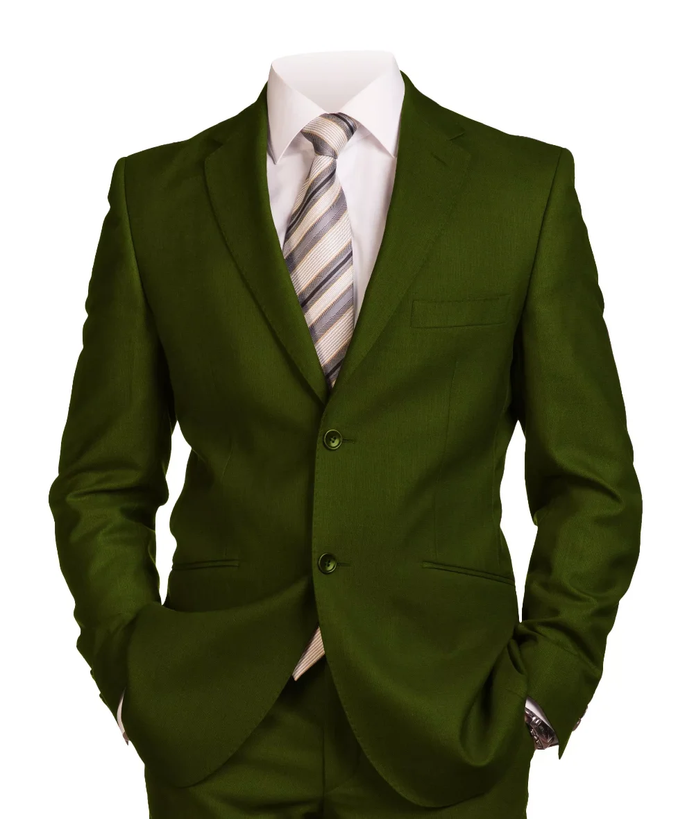 

Men Suits Italian Style Single-Breasted Suit Office Daily Business Wear