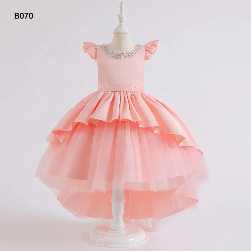 

Jancember B070 2021 Layers Latest Dress Designs 3d Floral Forgirls Flower Girl Dress