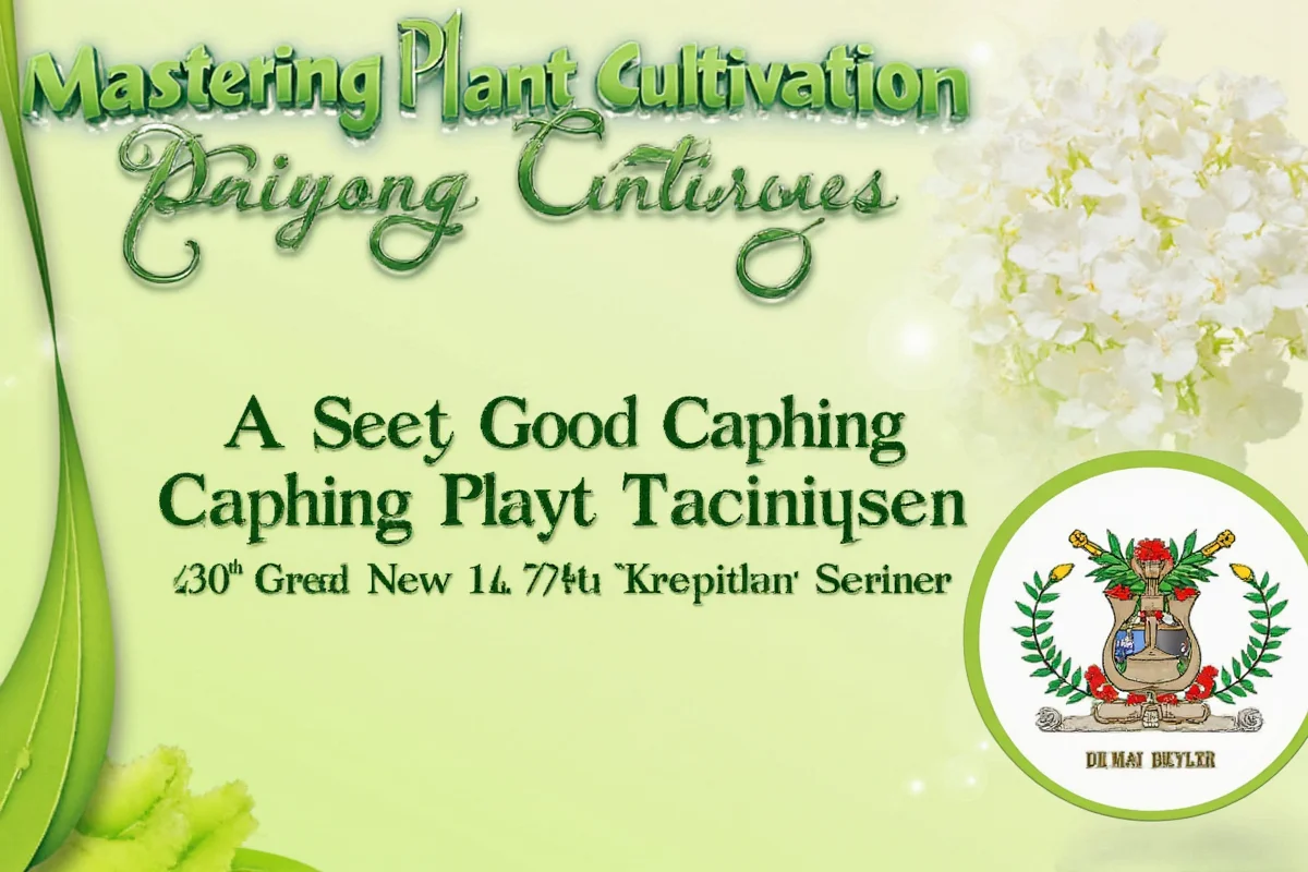 Mastering Plant Cultivation: Tips and Techniques 2025