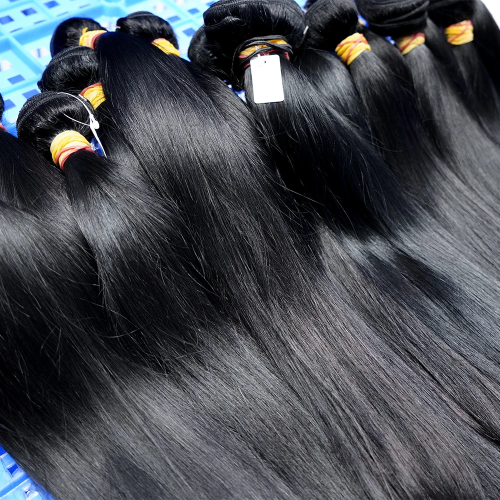 

100% Brazilian Real Remy Unprocessed India Human Hair Double Drawn Flat Weft Hair Drawstring Black Hair Mannequin Heads