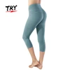Yoga capris for women plus size butt lift leggings summer sports wears