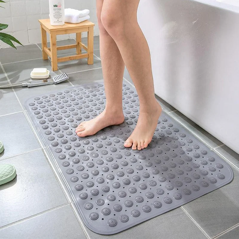 

wholesale Custom Bathroom pvc shower mat for non slip bathroom accessories, Customized color