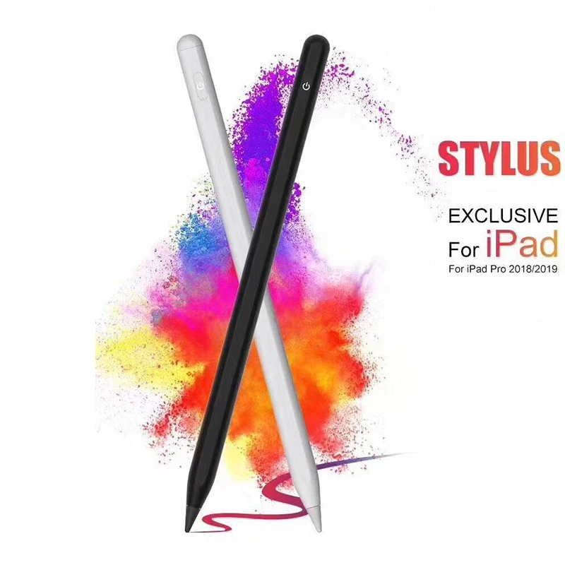 

Shenzhen Ksentry 2020 Hot sale P6 pro Tablet S Pen Capacitive Active Stylus Pens palm rejection with Custom Logo, White & black