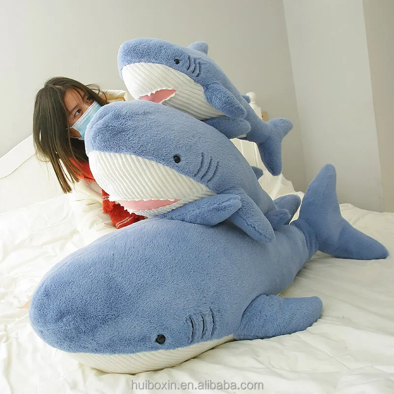 

35cm 45cm 55cm 70cm stuffed throw pillow making manufacturer soft figure kawaii anime whale shark plush toys