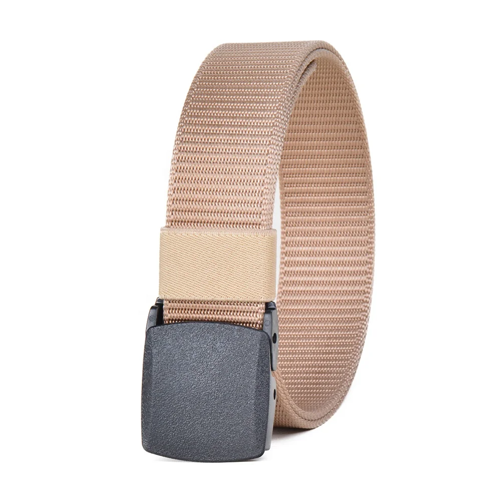 
Nylon Canvas Breathable Military Tactical Men Waist Belt With Plastic Buckle 