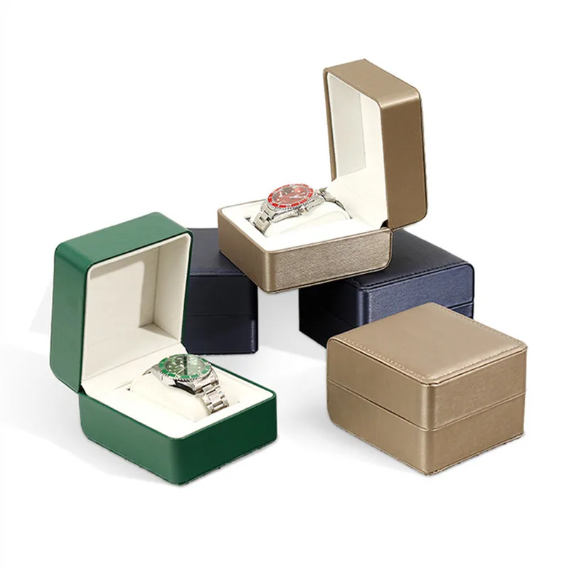 

In Stock Luxury Watch Packaging Box Custom Logo Men Watch Box Case for Gifts