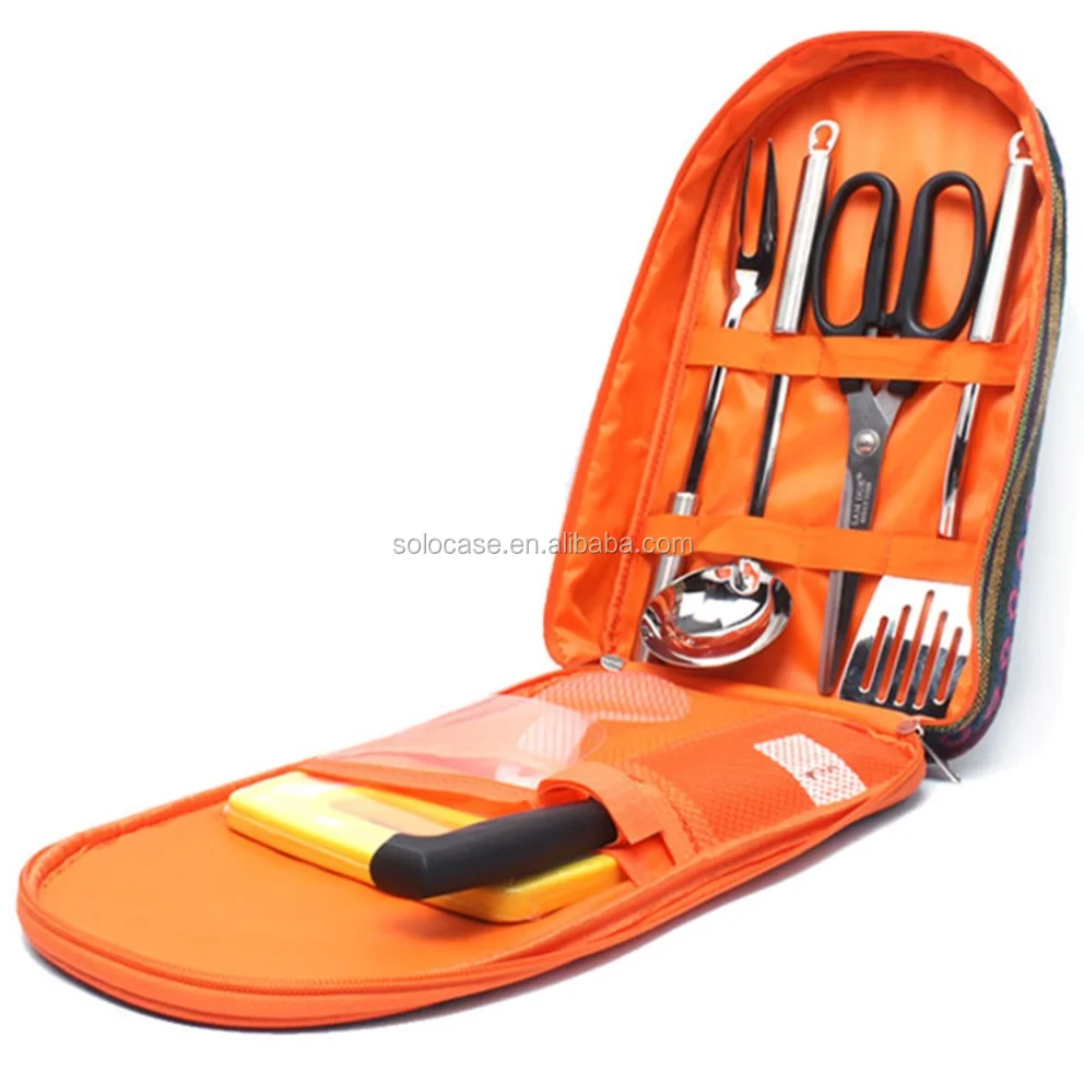 7pcs Camping Cooking Utensils with Storage Bag