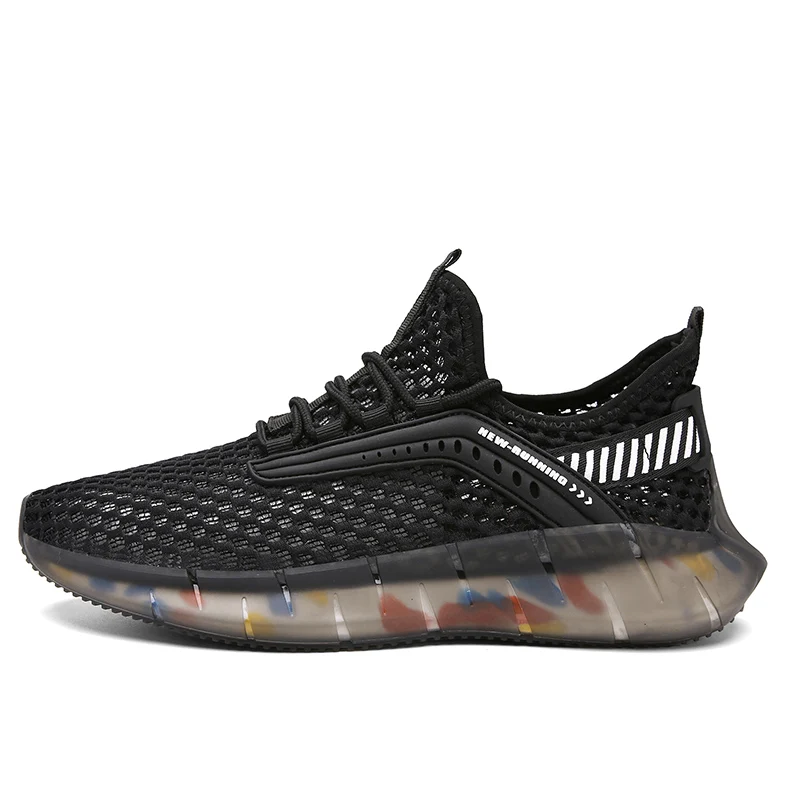 

2021 New Trend Custom Breathable Mesh Running Shoes Sports Shoes For Male