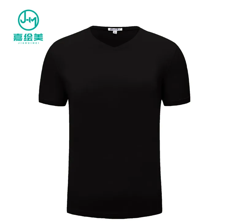 

JHM J6070# Oem New Design Black T Shirt, Custom Blank Mens T Shirt With Logo, Multi