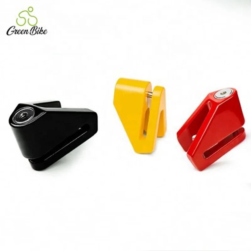 

Disc Brake Anti-theft Bicycle Lock Mini, Red/ black/ yellow