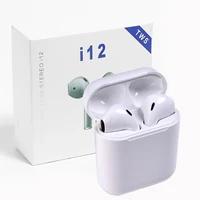 

New I12 Tws Mini Wireless Earphone Blue tooth 5.0 Bass Earphones Touch Control Earbuds Sports Music Headsets Not I10 I13 I20 Tws