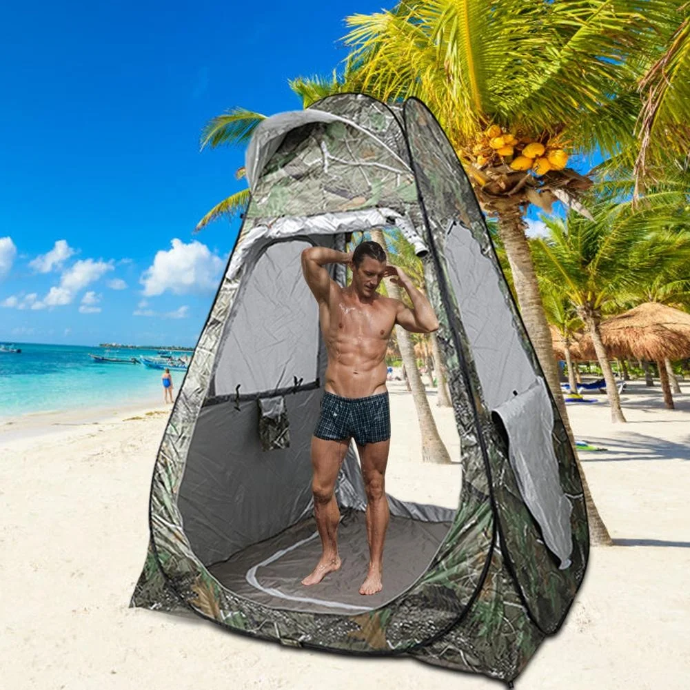 

Portable Privacy Shower Toilet Camping Pop Up Tents Outdoor Dressing Fishing Photography Tent, Customized color