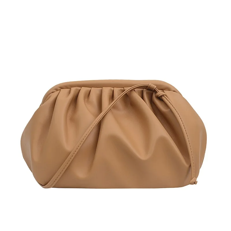 

Cloud Bag for Women Soft PU Leather Single Shoulder Slant Dumpling Bag Handbag Party Design Day Messenger Bag