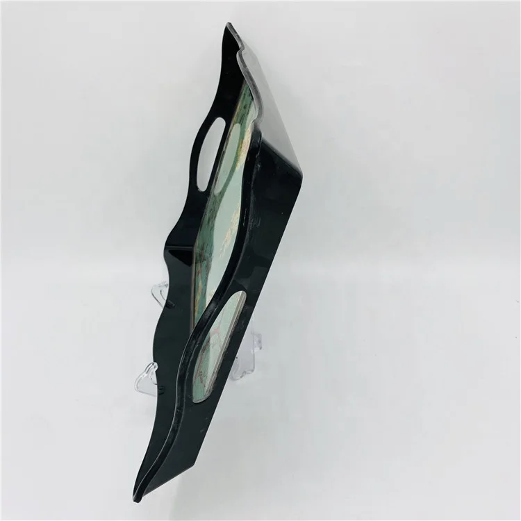 
New fashion square melamine plate plastic tray for fruit 