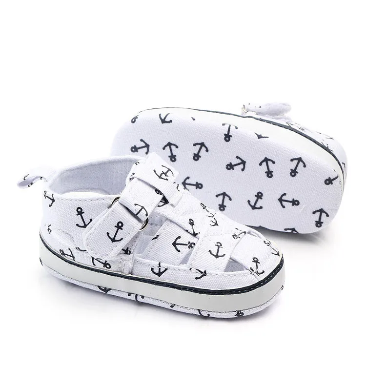 

Hot Saling Baby Shoes Cotton Hollow Out Strap Toddler Boy Sandals