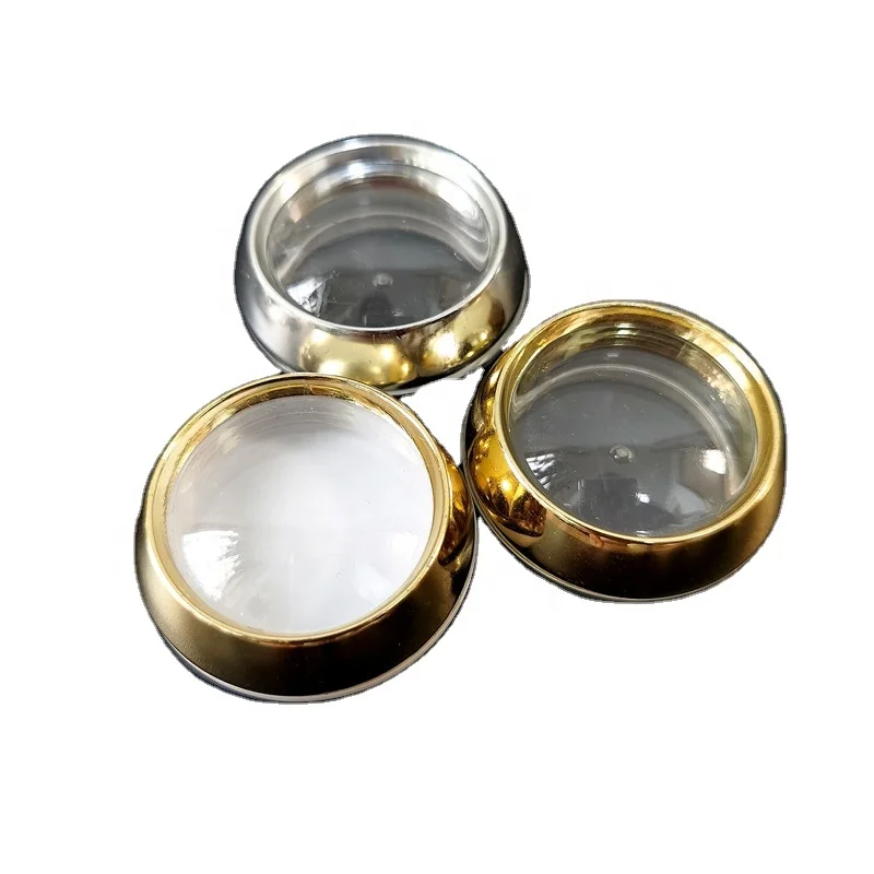 

Latest Design factory new silver & gold color series powder Jar for the nail art decoration 3G jar