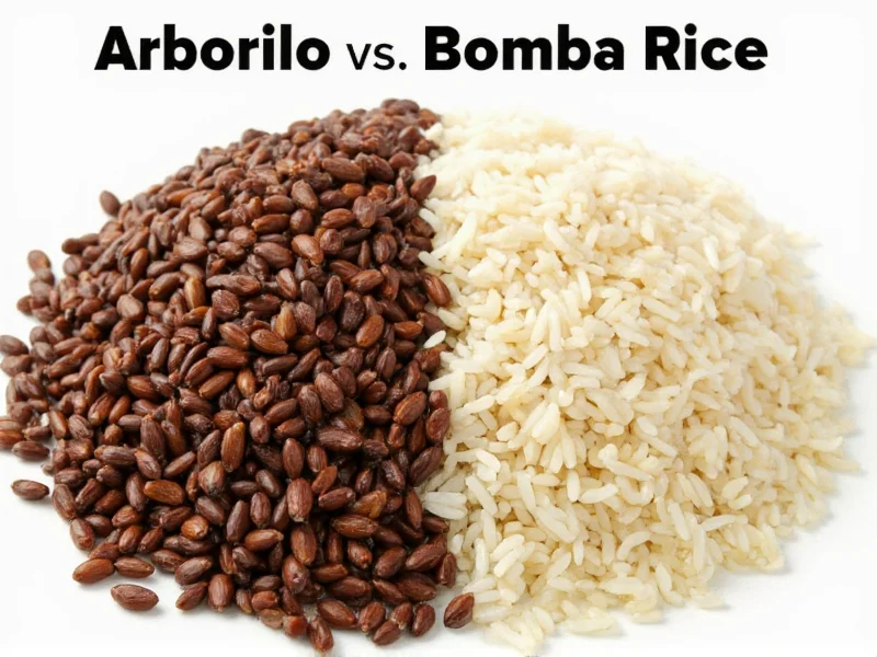 Arborio vs Bomba Rice: Key Differences Explained