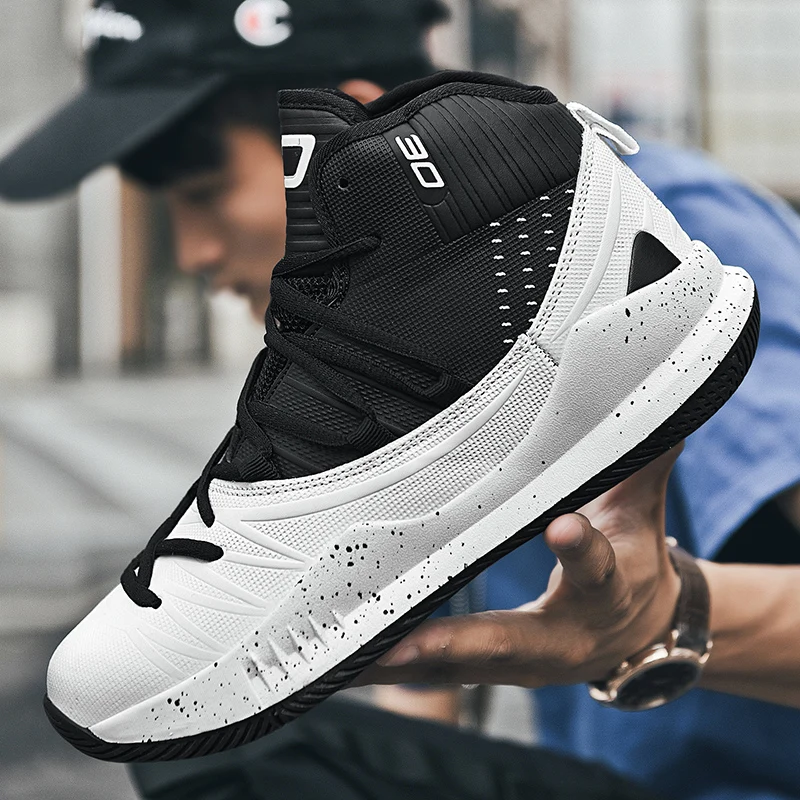 

Men's Basketball Shoes Breathable Cushioning Non-Slip Wearable Sports Shoes Gym Training Athletic Basketball men sport sneaker