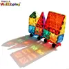 high quality OEM plastic DIY kids magnet toys for brain development