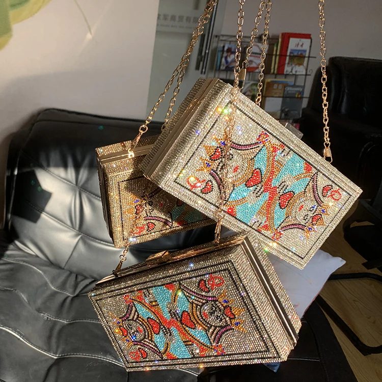 

money bag vendor 2020 fashion women rhinestone purse crystal diamond money purse ladies small fashion purse