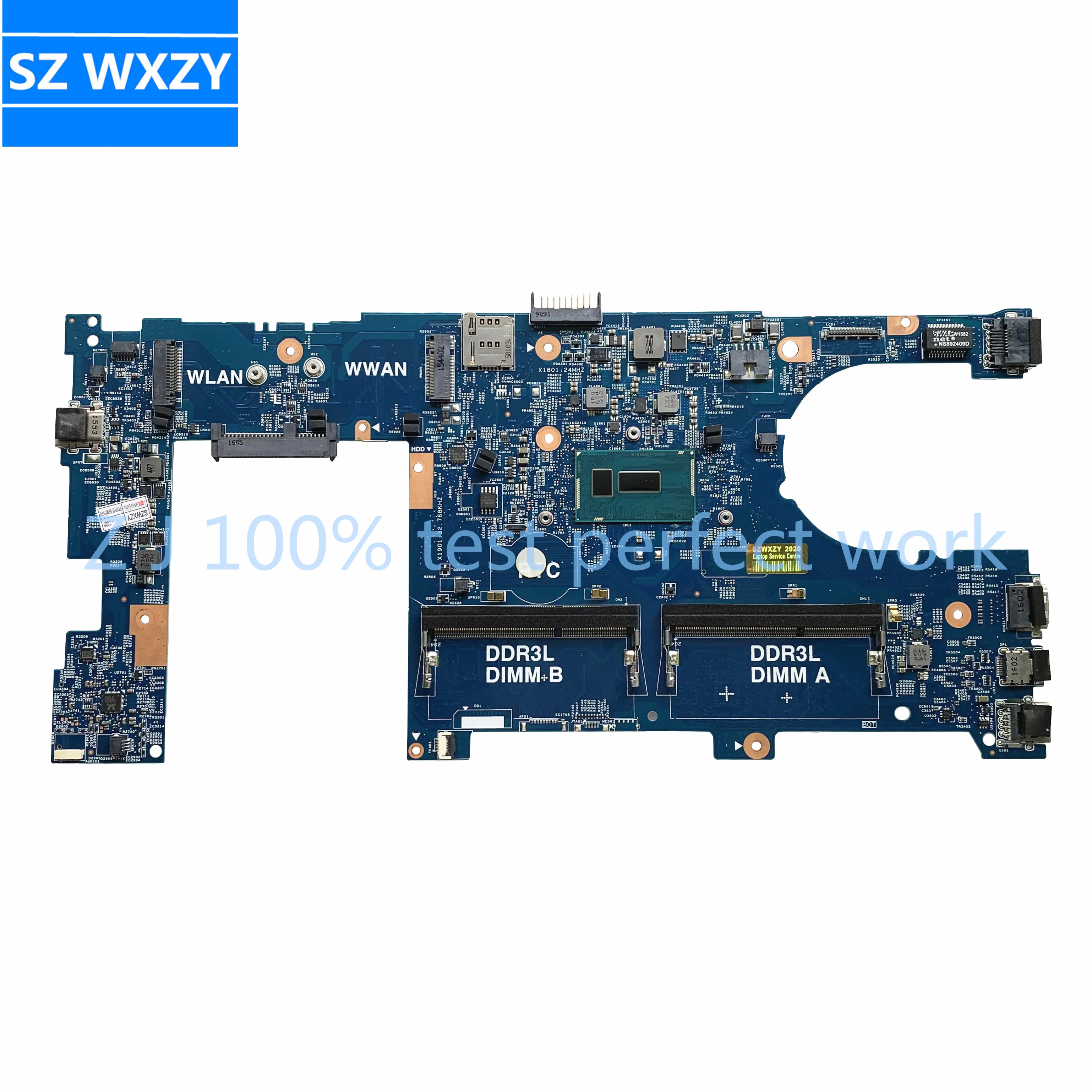 

High Quality For DELL Latitude 3350 Laptop Motherboard CN-0JV3DW 0JV3DW 15203-1 PWB:JM7HC SR23Y I5-5200U DDR3L MB 100% Tested