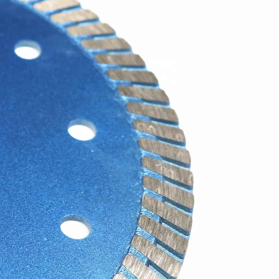 
6 Inch Turbo DIamond Dry Cutting Saw Blade For Granite 