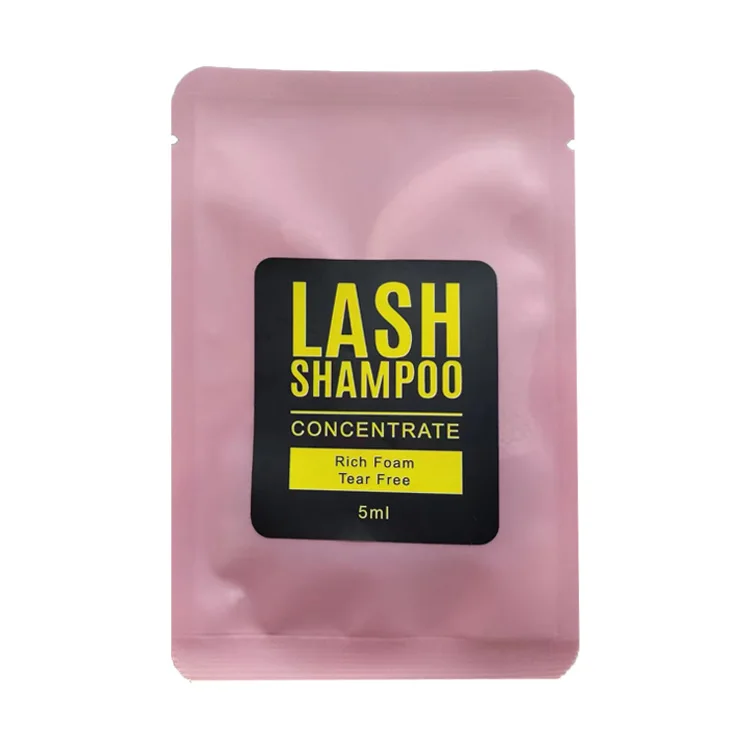 Private Label Natural Vegan Eye Lash Shampoo Concentrate Cleaner Bottle Kit Lash Foam Concentrated