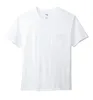 new fashion europe size custom logo unisex 100% cotton round neck tshirt with pocket