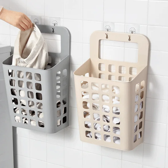

Bathroom wall hanging Laundry Basket high quality Laundry Basket dirty bathroom storage basket, Multi-color