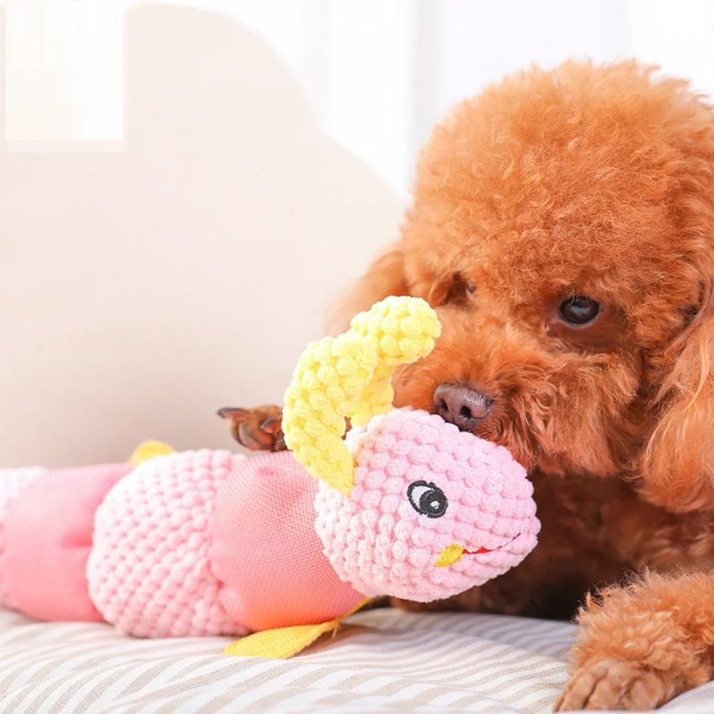 

Pet voice toys dog plush linen accompany toys pet supplies manufacturers direct sales, As picture